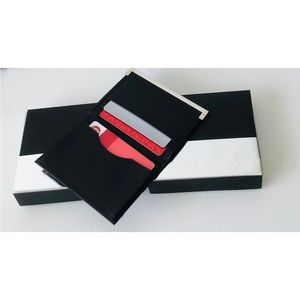 Wallet Leather-Business Cards,ID,Credit Cards Wallet-Mens Wallet New In Box